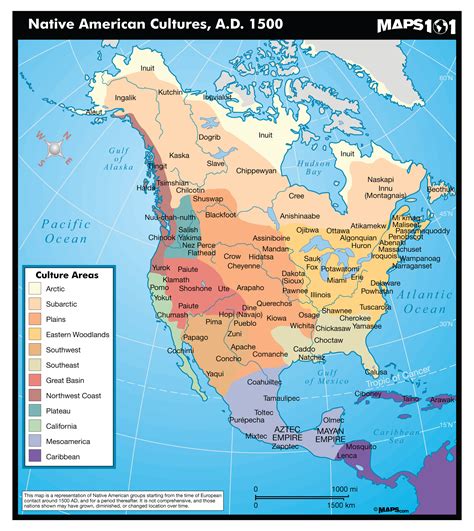 North america map native american tribes - Description. This eye-catching map of the United States and a sliver of southern Canada purports to show the historical location of Native American tribes. Bright colors defining specific territories are labeled with the names of various tribes; including the Iroquois Confederacy, Plains Indians, and the myriad of groups in the Pacific Northwest. 